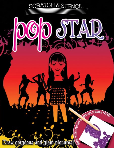 Scratch & Stencil: Pop Star