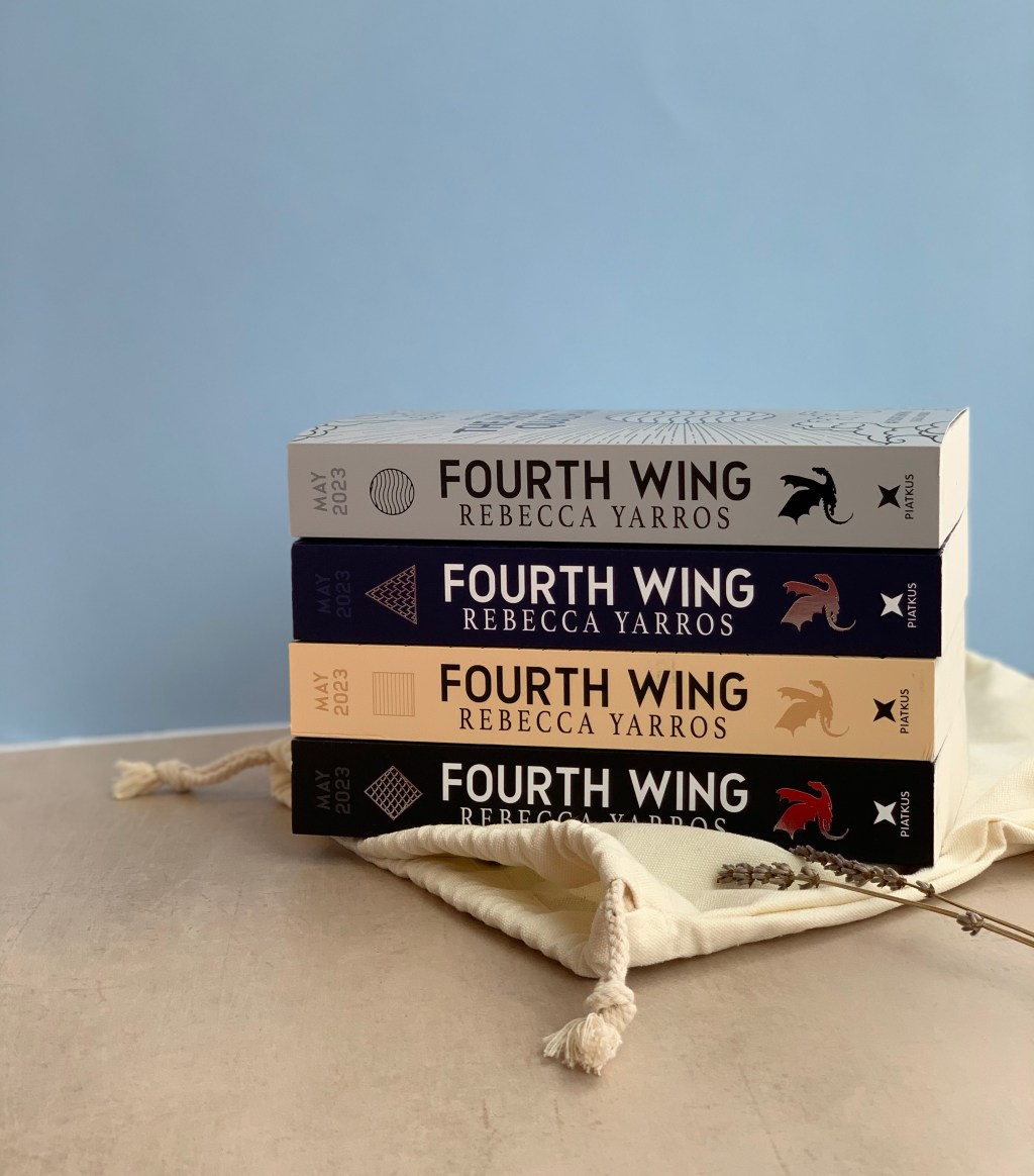 Stack of Fourth Wing proofs