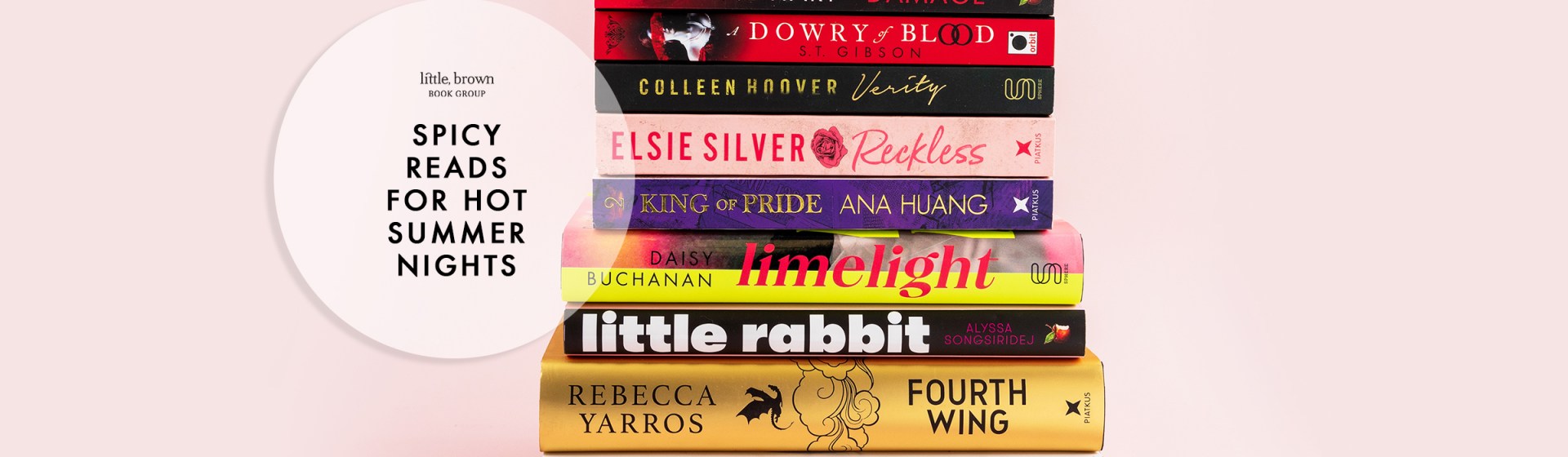 Spicy Reads for Hot Summer Nights from Little, Brown Book Group Hachette UK
